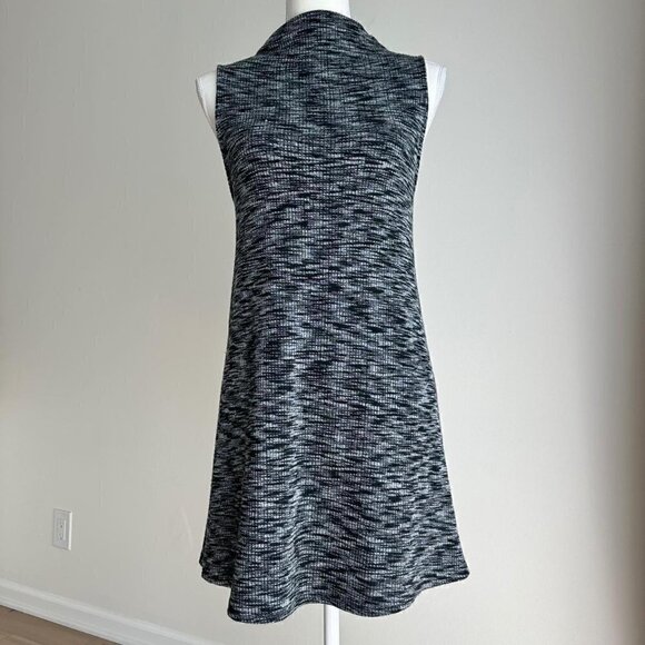 Urban Outfitters Silence + Noise  Black Mock Neck Sweater Knit Mini Dress - Picture 5 of 8